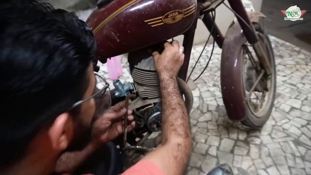 1952 JAWA START AFTER 12 YEAR ? | HO PAYGI START ? | NCR MOTORCYCLES | смотреть онлайн