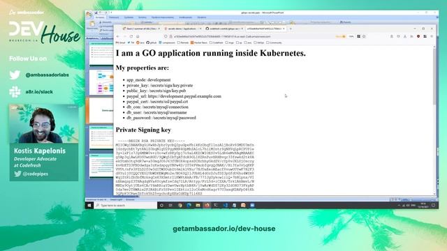 How to Use Secrets with GitOps and ArgoCD | Dev House 2021 | Kostis Kapelonis смотреть онлайн