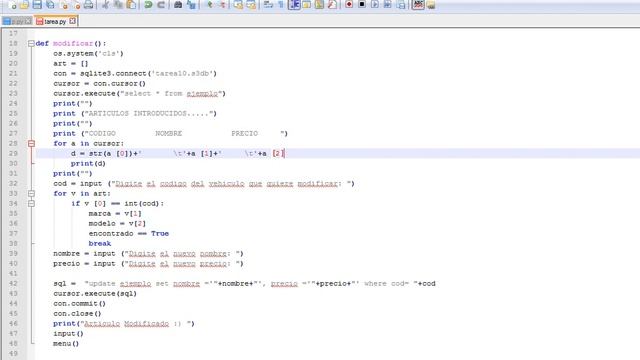 sqlite desde python смотреть онлайн