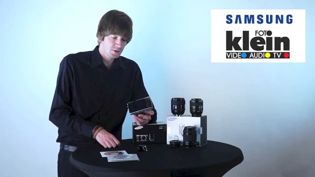 Samsung NX 300 Systeemcamera + 18-55mm/50-200mm Objectief bij Klein смотреть онлайн