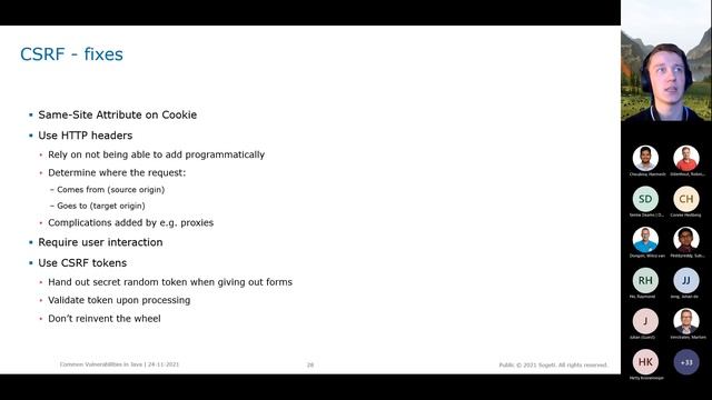 Counteracting Common Vulnerabilities in Java смотреть онлайн
