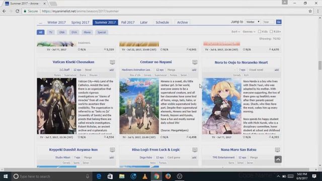 What Summer 2017 Anime Will I Be Watching? смотреть онлайн