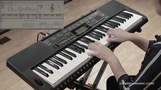 카시오 CTK-3500 CTK-2500 공통 강좌 05 - 버튼 기능 - 좌측 상단 смотреть онлайн