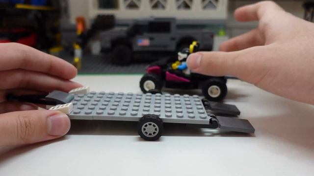 LEGO Utility Truck MOC Alternate Build of 60288 Race Buggy Transporter смотреть онлайн