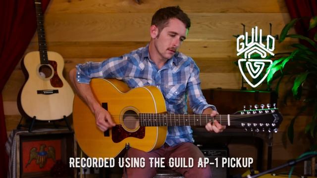 Guild Westerly Collection F-2512E Maple Acoustic Guitar Demo смотреть онлайн