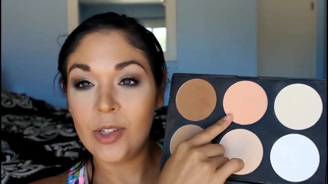 Blank Canvas Cosmetics Contour/Highlight Palette Review & Demo смотреть онлайн