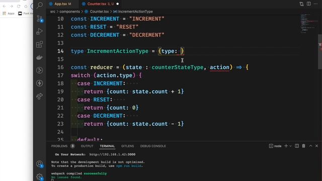 React-TypeScript Bangla Tutorial 11 : typing useReducer hook смотреть онлайн