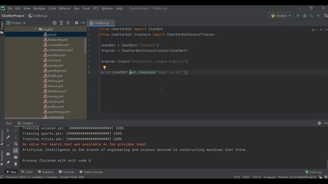 AI ChatBot for Beginners | How to make chatbot in python | Machine Learning ChatBot | Data Magic смотреть онлайн