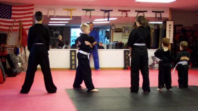 Brendan doing "left foot stay" in karate 2010 смотреть онлайн