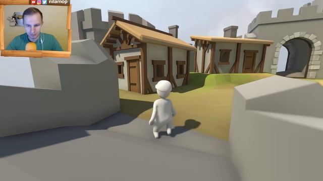 МОЛОЧНЫЙ ЧЕЛОВЕЧЕК И ПОБЕГ ИЗ ТЮРЬМЫ | Human Fall Flat #4 смотреть онлайн