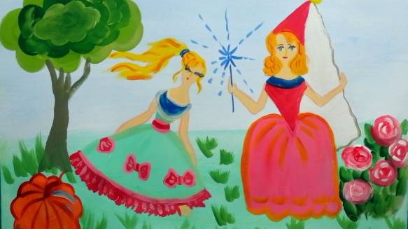 Как нарисовать сказку "Золушка" смотреть онлайн