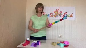 Как сделать палку для Пиньяты. Stick for Pinata / Пиньята своими руками/ピニャー/ ปิญญาตา/피냐타