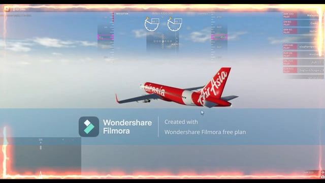 Working at AirAsia as a pilot in FLIGHTLINE ROBLOX! смотреть онлайн