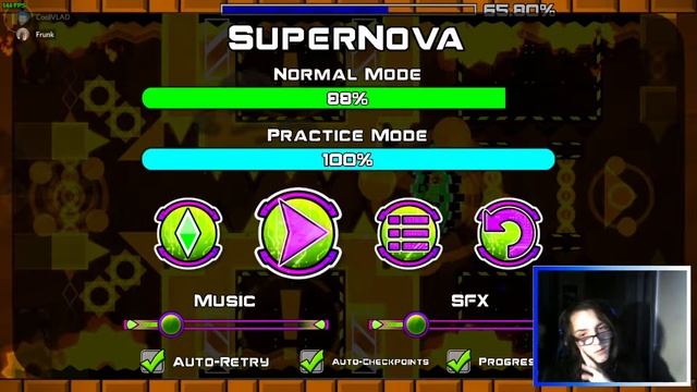 SuperNova (Insane Demon) by TheKris | Geometry Dash 2.11 смотреть онлайн