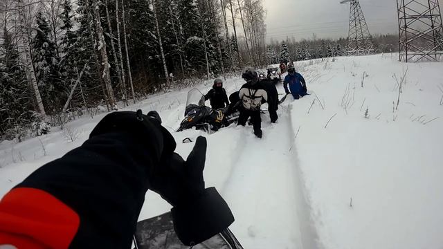 Экспедиция на СНЕГОХОДАХ 200 кубов КИРЖАЧ-СУЗДАЛЬ-КИРЖАЧ 260 км