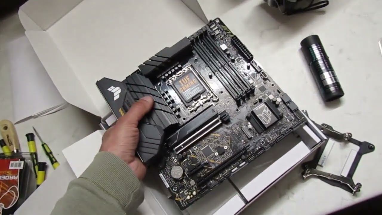 Сборка Core I5 12400 и ASUS TUF B660