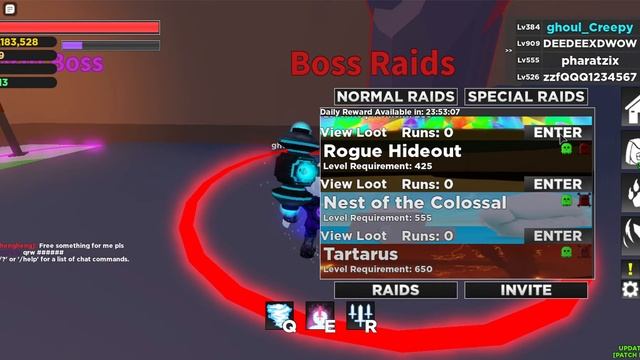 (Roblox [UPDATE 16] RPG Simulator) Kill 7 Boss raid смотреть онлайн