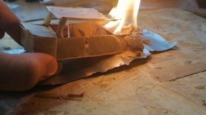 Пластилиновая машина горит