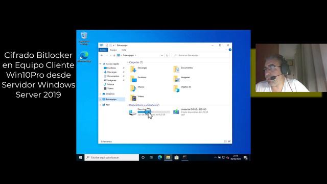 🔥 BITLOCKER Drive encription en Windows server 2019 con Windows 10 Pro смотреть онлайн