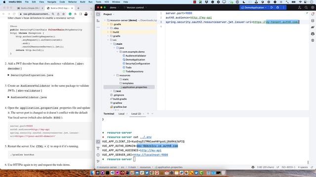 Create a CRUD App with Vue.js and Spring Boot смотреть онлайн
