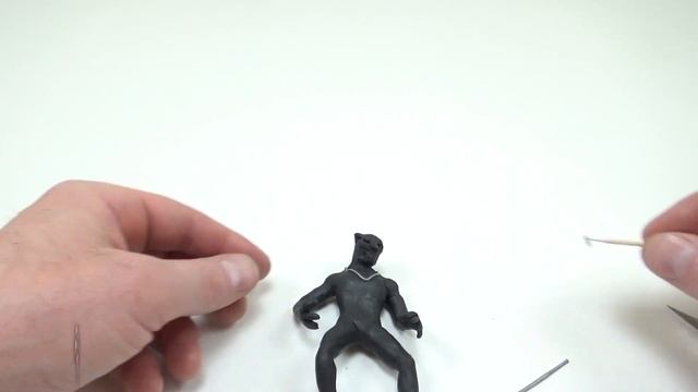 ЧЕРНАЯ ПАНТЕРА ИЗ ФИЛЬМА МСТИТЕЛИ ФИНАЛ MARVEL КАК СЛЕПИТЬ ИЗ ПЛАСТИЛИНА | ПЛАСТИЛИНОВАЯ ЛЕПКА смотреть онлайн