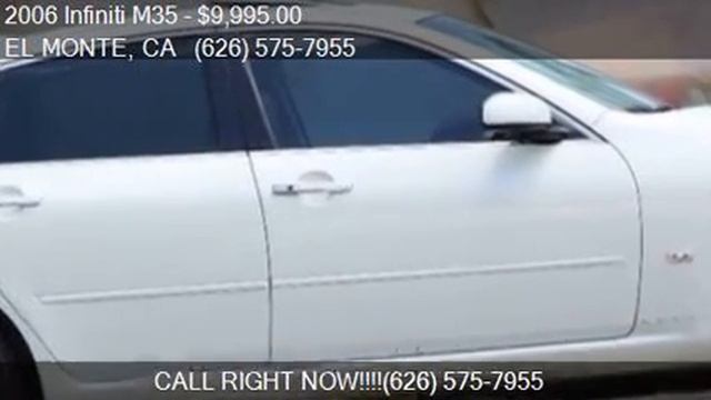 2006 Infiniti M35 Sport 4dr Sedan for sale in EL MONTE, CA 9 смотреть онлайн