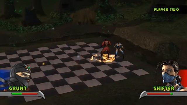 Прохождение Mortal Kombat Chess за команду Ниндзя смотреть онлайн