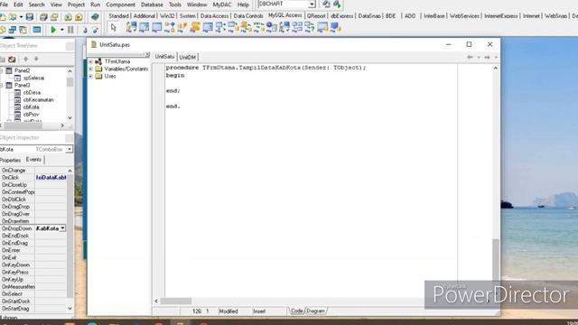 Combobox Bertingkat | Delphi 7 dan MySQL смотреть онлайн