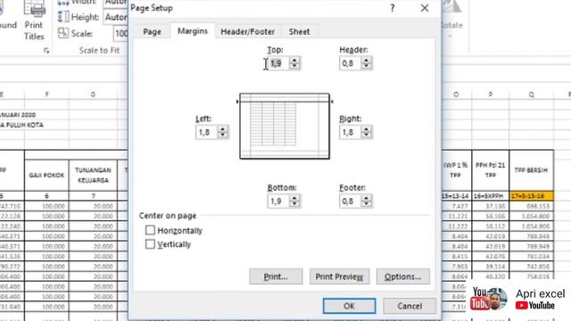 cara print excel kertas f4 agar tidak terpotong dan besar смотреть онлайн