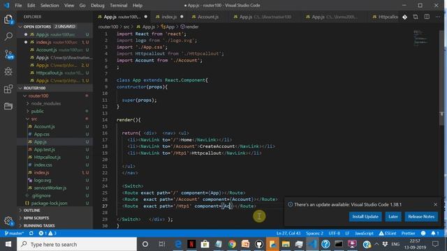 Free React course for Beginners part 17 routing in react смотреть онлайн
