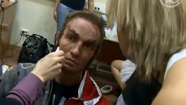 Романа Костомарова гримируют.flv смотреть онлайн