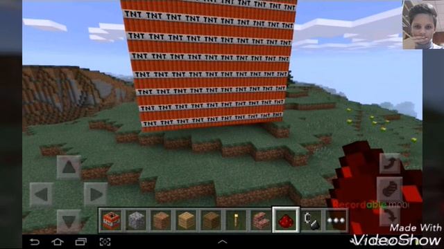 Бомбардировка в майнкрафт :1000 TNT!!??&/&";/*" смотреть онлайн