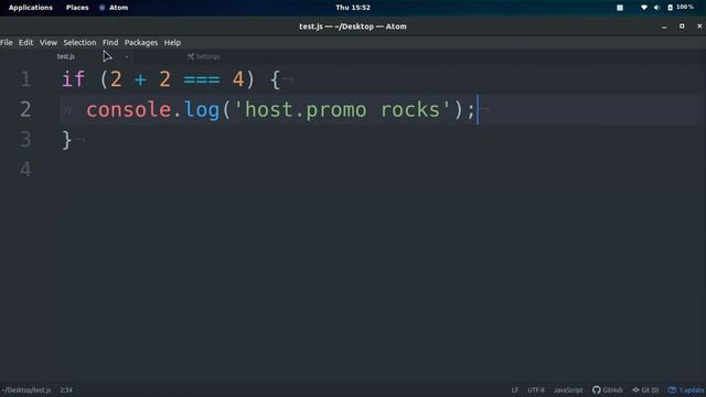 ⚛ HOW TO RUN JAVASCRIPT IN ATOM THE RIGHT WAY ⚛ смотреть онлайн