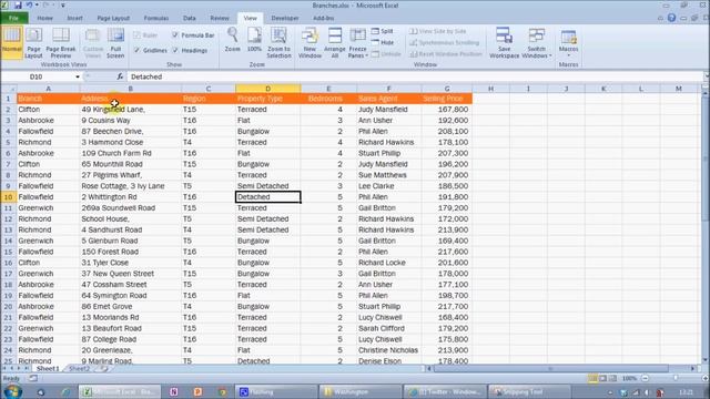 How to lock your spreadsheet headings in Microsoft Excel смотреть онлайн