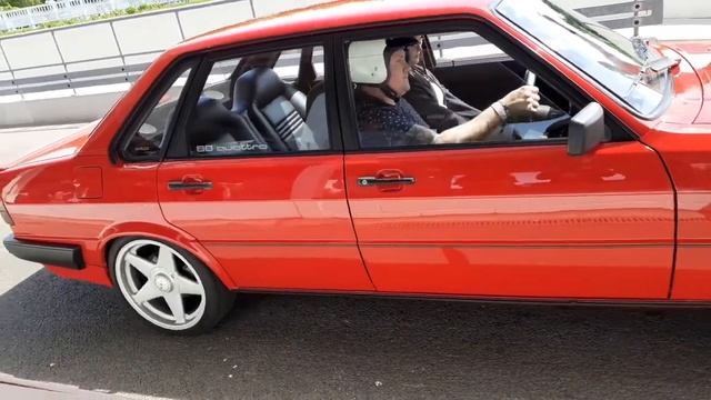 600 HP!!! Audi 80 Quattro @Goodwood Retro Rides смотреть онлайн