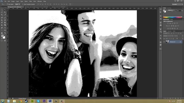 Photoshop CS6 Tutorial - 92 - Bitmap Color Mode смотреть онлайн