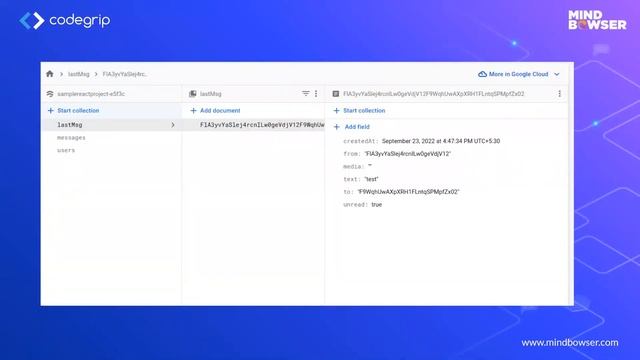 Database Structure In Firestore смотреть онлайн