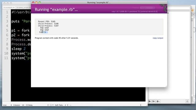 Background Processes with Ruby смотреть онлайн