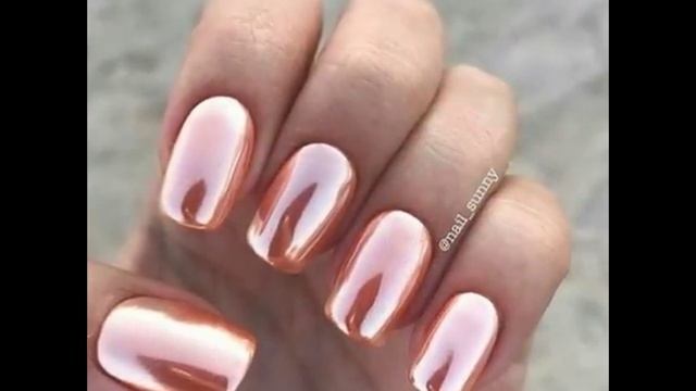 Модный дизайн ногтей 2018 (Металлический) смотреть онлайн