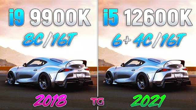 I5 12600K Vs I9 9900K - Test In 8 Games
