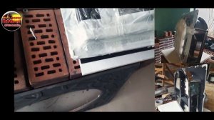 Как установить чугунные дверки в короб из нержавейки Пошаговая инструкция  .mp4