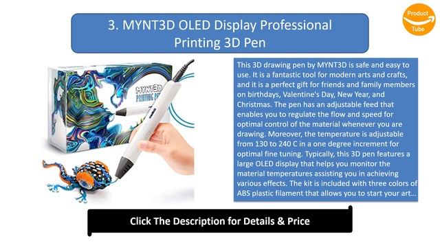 Top 5 Best 3D Printing Pen in 2024 смотреть онлайн