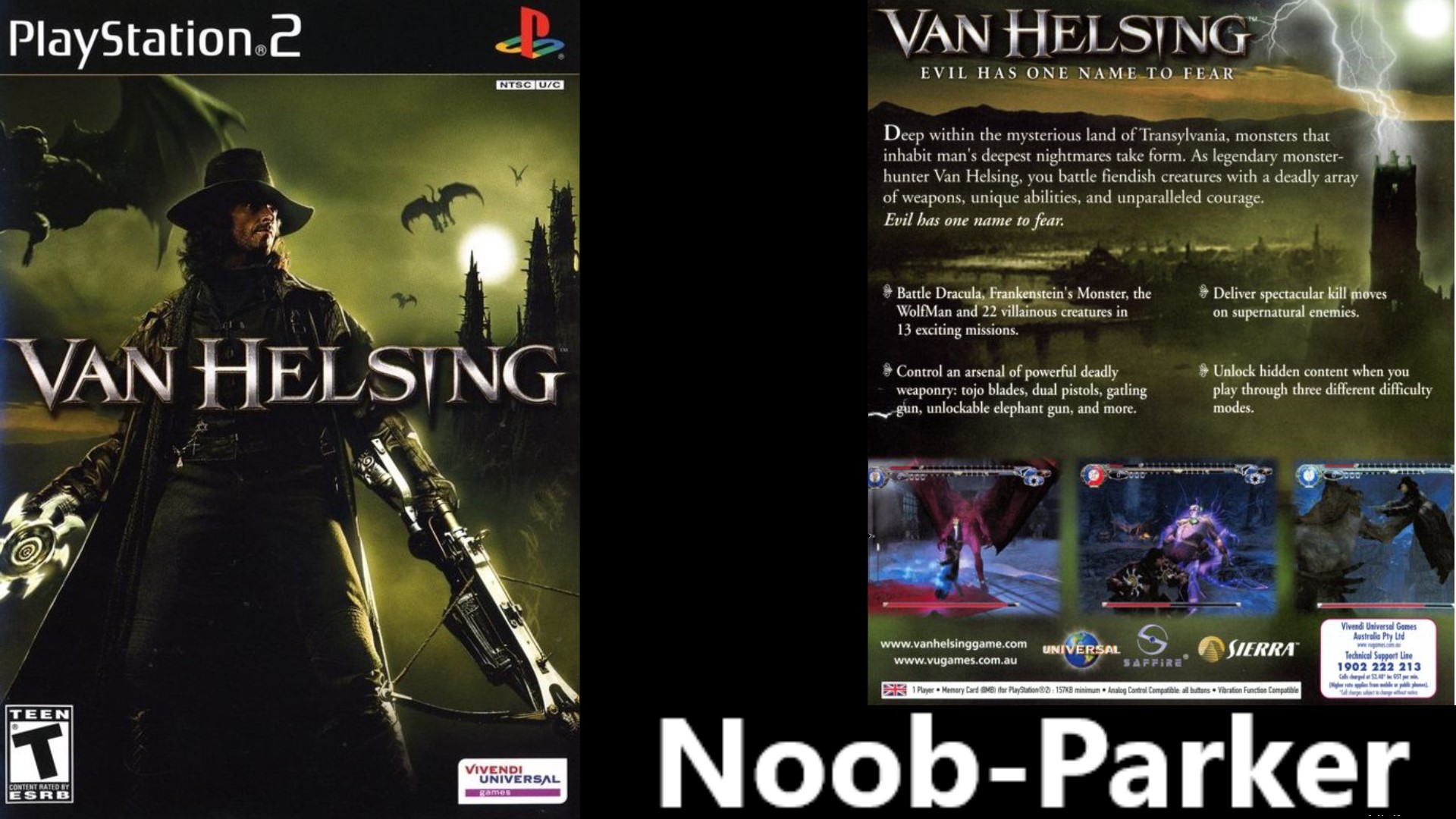 Van Helsing PS2 полное прохождение. смотреть онлайн