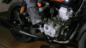 Как правильно заводить мотоцикл с кикстартера.