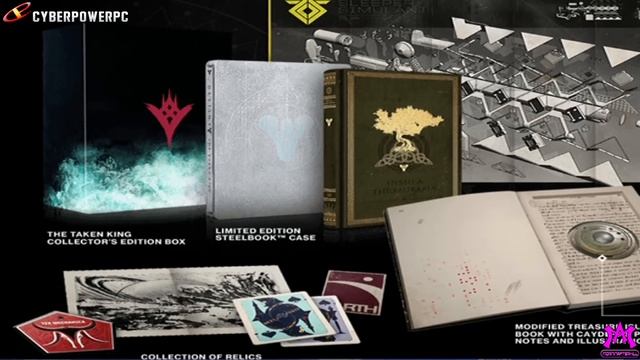 Destiny The Taken King Collector's Edition Contents! Equippable Emotes & Exotic Class Items! смотреть онлайн