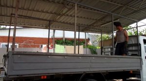 как сварить каркас под тент на газель некст