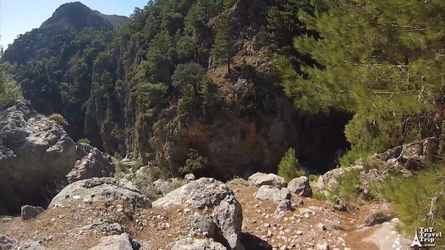 Grèce - Randonnée en Crète - Gorge d'Agia Irini смотреть онлайн