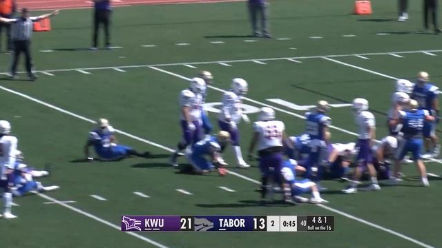 Kansas Wesleyan vs Tabor Highlights | NAIA 2021 Spring College Football Highlights смотреть онлайн
