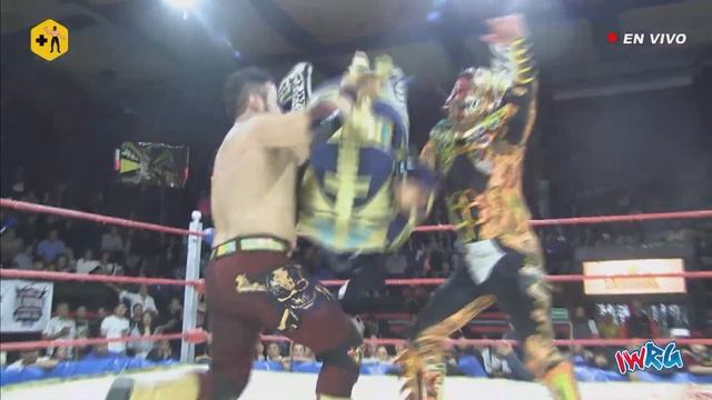 Hijo de L.A. Park y L.A. Park Jr. vs Hijo del Pirata Morgan e Hijo de Alebrije | Lucha completa смотреть онлайн