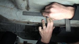 Установка напольного педального узла